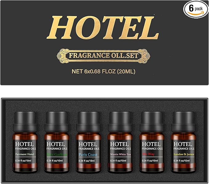 Hotel Collection Luxury Scent for Diffuser Oils Set Inspired by The My Way 、Westin White Tea、Ritz Carlton Hotel Scent