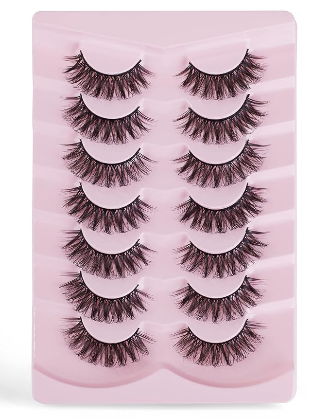 Onlyall Natural False Eyelashes Volume Strip Lashes