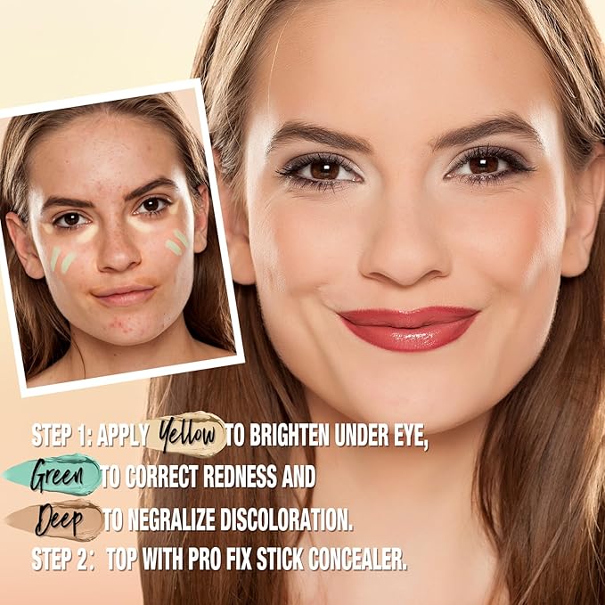 Contour Stick Corrects Skin Tone Bronzer Waterproof Sweat Concealer Purple