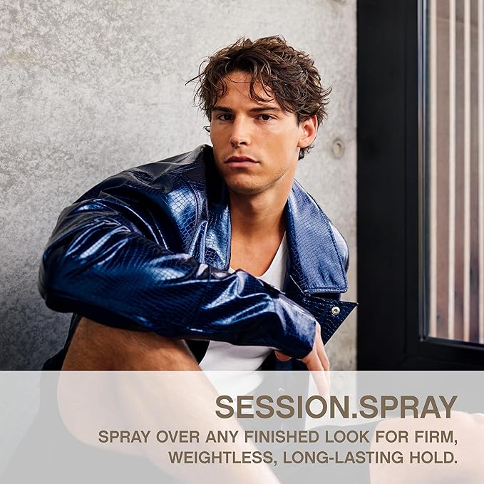 KEVIN.MURPHY SESSION.SPRAY - Strong Hold Finishing Hair Spray - For All Hair Types - Long Lasting Hold - Humidity Resistant Hair Care - 100 mL / 3.4 fl oz