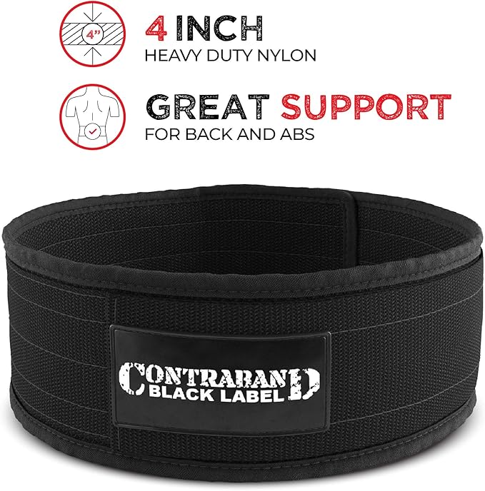 Contraband Black Label 4010 4 Inch Nylon Weight
