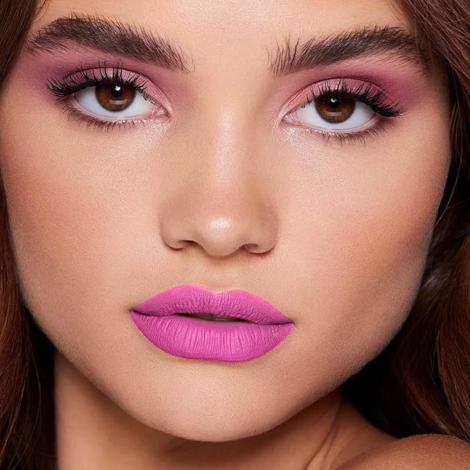 ilembane Hot Pink Liquid Lipstick - Long Lasting, Smudge-Proof, Transfer-Resistant Lip Color,Waterproof, Non-Transfer Formula (Urban Chic)