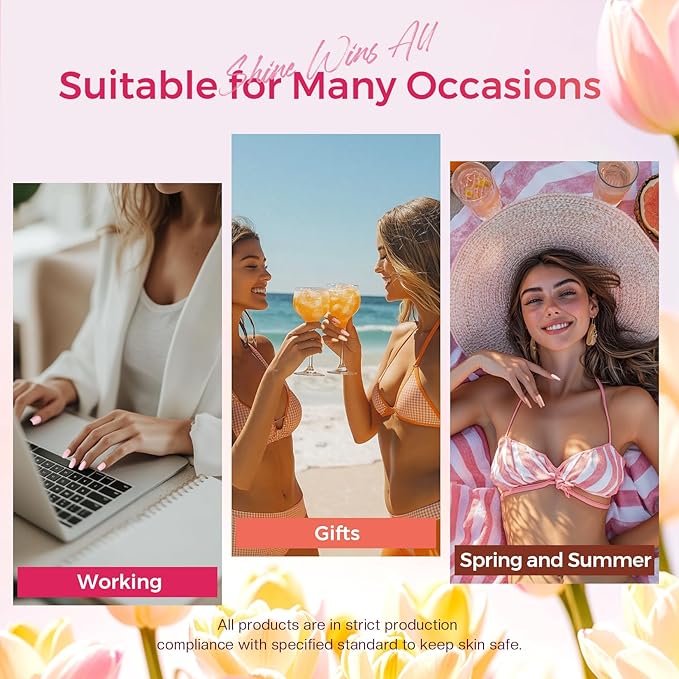 Morovan Nude Nail Polish Set: 6PC Neutral Pink Milky Skin Color Nail Polish Kit Pale Beige Cream Taupe Tan Brown Natural Mini Summer Manicurist Beautify Women Girls Gift