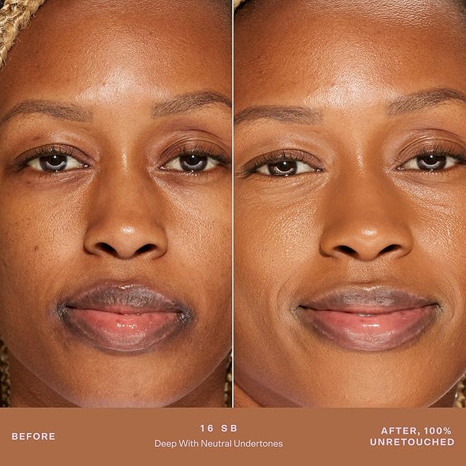 Tower 28 Swipe Serum Concealer - Hydrating Medium-Full Coverage Concealer + Under Eye Brightener - Skin Care Infused Makeup with Hyaluronic Acid + Soothing Centella - 16 Deep/Neutral (0.22 oz)