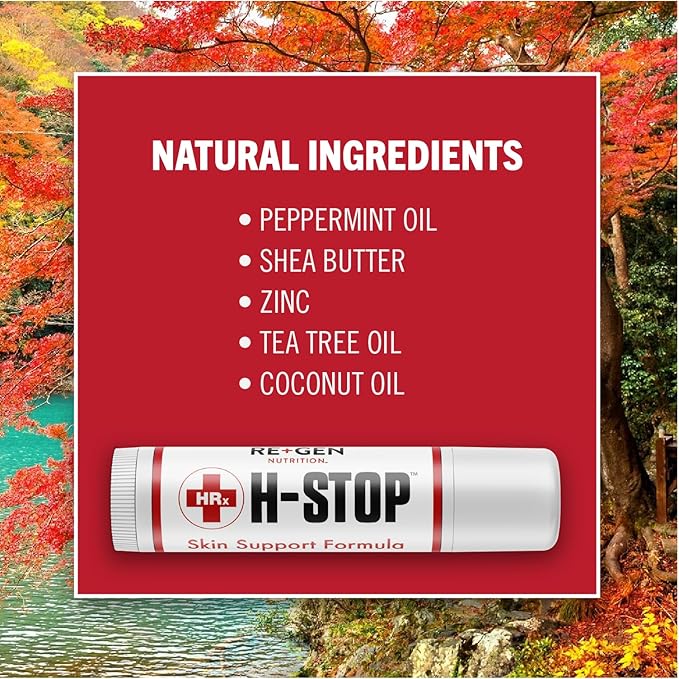 H Stop Lip Balm with Shea oz