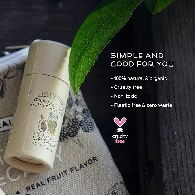 Farmstead Apothecary 100% Natural Lip Balm oz