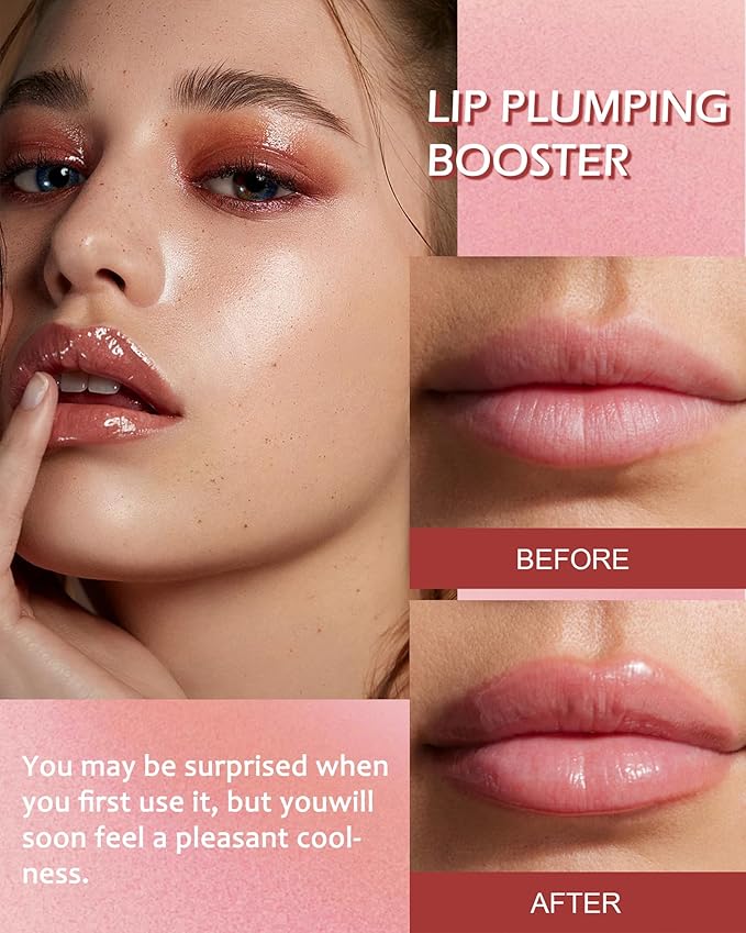 Spicy Lip Plumping Booster,Plumping Lip Oil