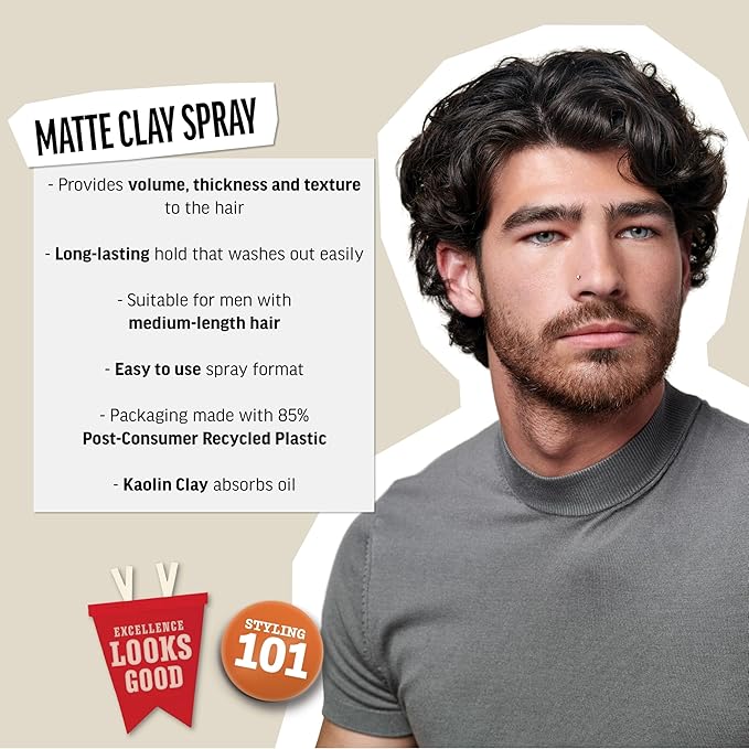 American Crew Matte Clay Spray 5.1 Fl Oz (Pack of 1)