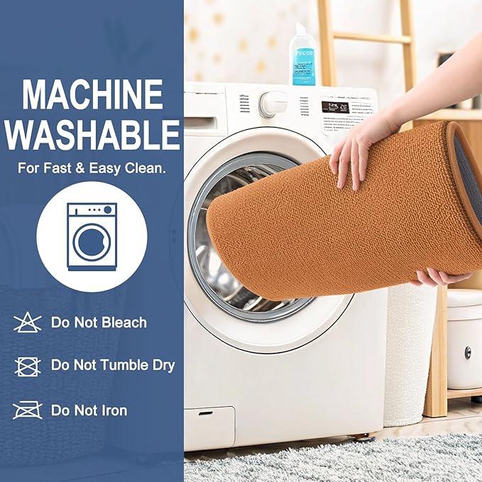 OLANLY Thick Memory Foam Bath Mat Rug 36x24, Extra Soft Absorbent Bathroom Rug, Quick Dry Bath Mats, Non-Slip, Machine Washable Carpet for Bathroom, Tub and Shower, Home Decor Accessories, Clay