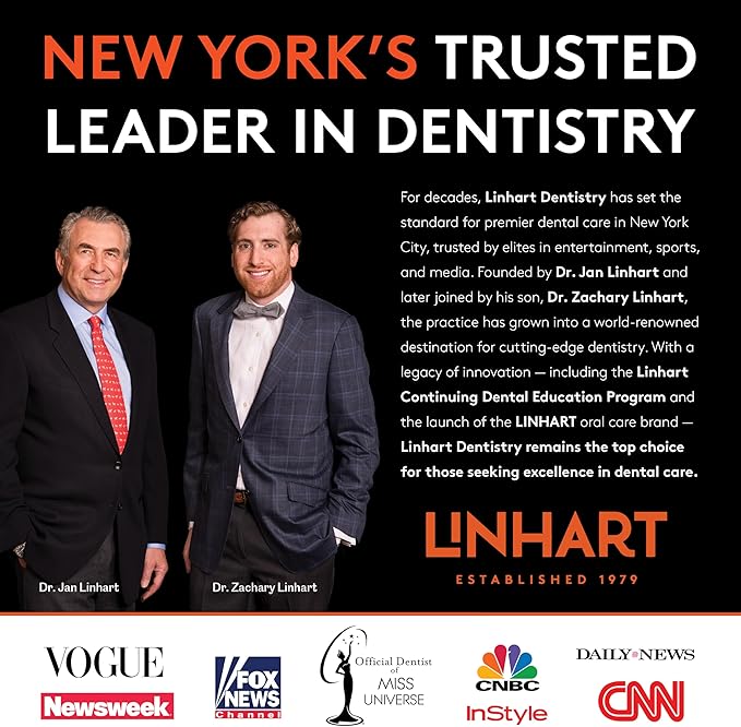 LINHART Travel Toothpaste - Enamel Care, Gentle Formula for Sensitive & Normal Teeth, Supports Healthy Gums and Fresh Breath, Portable On-The-Go Oral Care 3.5 Ounce (Pack of 1) Mint Flavor