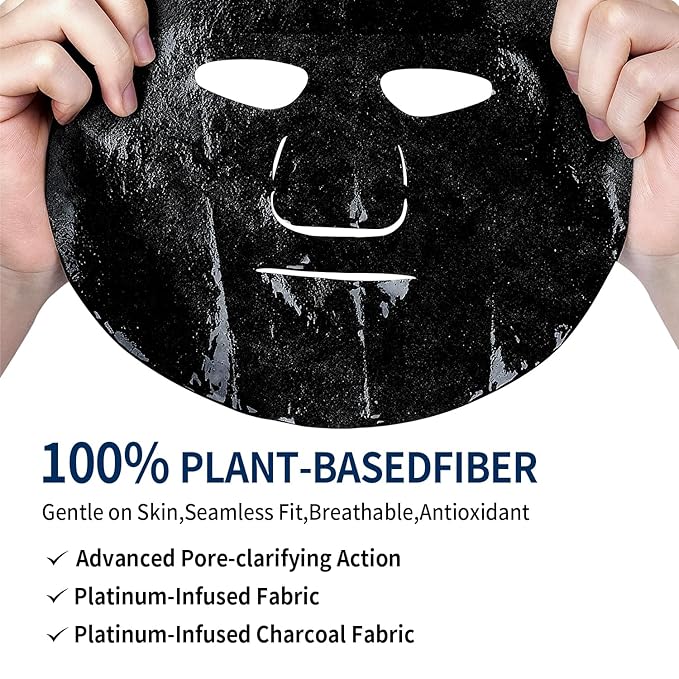 RAZUYEN Face Sheet Masks, 9 Variety Packs, Peptide, Vitamin C & Panthenol B5, Antiaging, Brightening, Soothing Facial Skincare Gift Set for All Skin, Moisturizing Mask Set