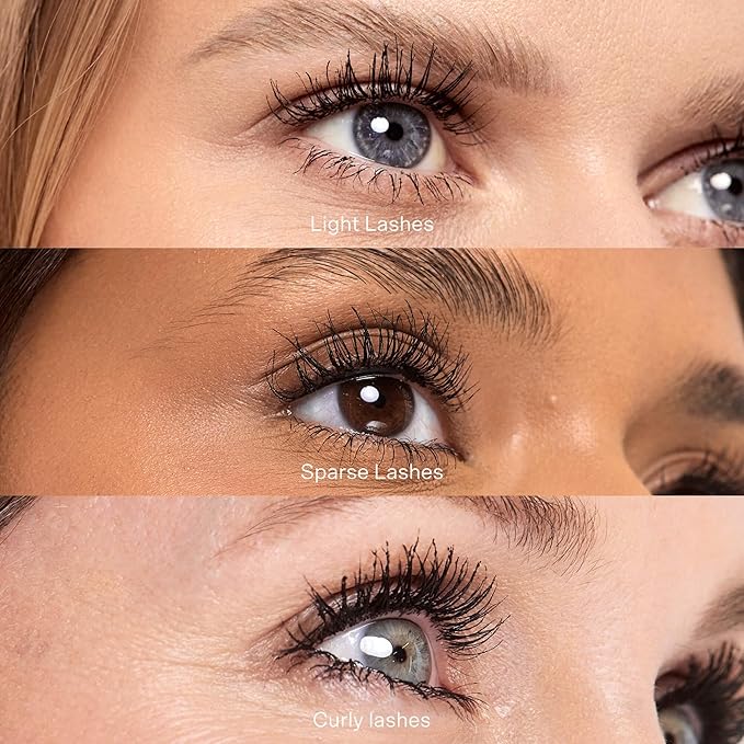 Tower 28 MakeWaves Vegan Brown Mascara - Volumizing & Lengthening Mascara for Sensitive Eyes - With Aquaflex Technology for Humidity-Proof Lift - Hypoallergenic Eye Makeup - Drift (0.29 oz)