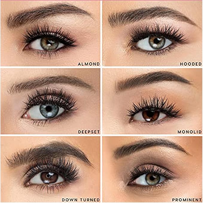 Luxillia Magnetic Eyelashes Kit – 13 Piece Magnetic Eyelash & Eyeliner Set with Applicator – Natural Look Easy Apply Reusable Fake Extension Lashes, No Glue – Pestañas Postizas Magnéticas Naturales