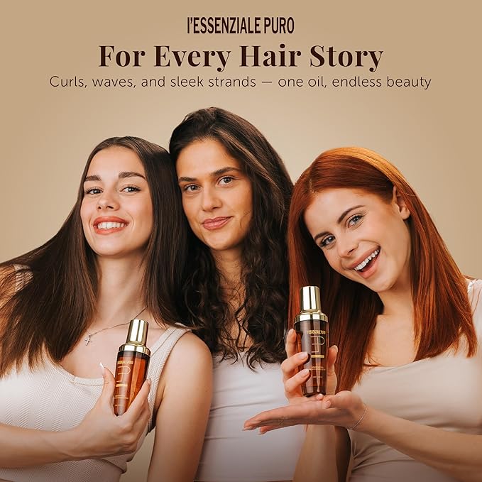 Dubai Premium Moroccan Argan Hair Oil & Body Elixir - Lightweight Treatment for Dry Damaged Hair, Split Ends - Controls Frizz, Boosts Shine, Hydrates Skin - 100 mL (3.38 Fl Oz)