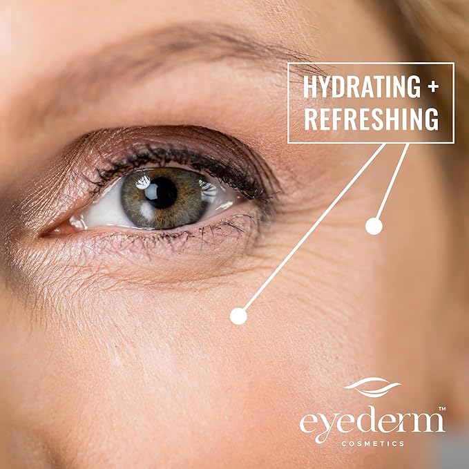 Eyederm Cosmetics Hydra-Gel Under Eye Patches | Hydrogel Eye Masks for Dark Circles, Puffiness & Fine Lines | Ophthalmologist-Developed, Free From Fragrances & Retinol | 30 Pairs