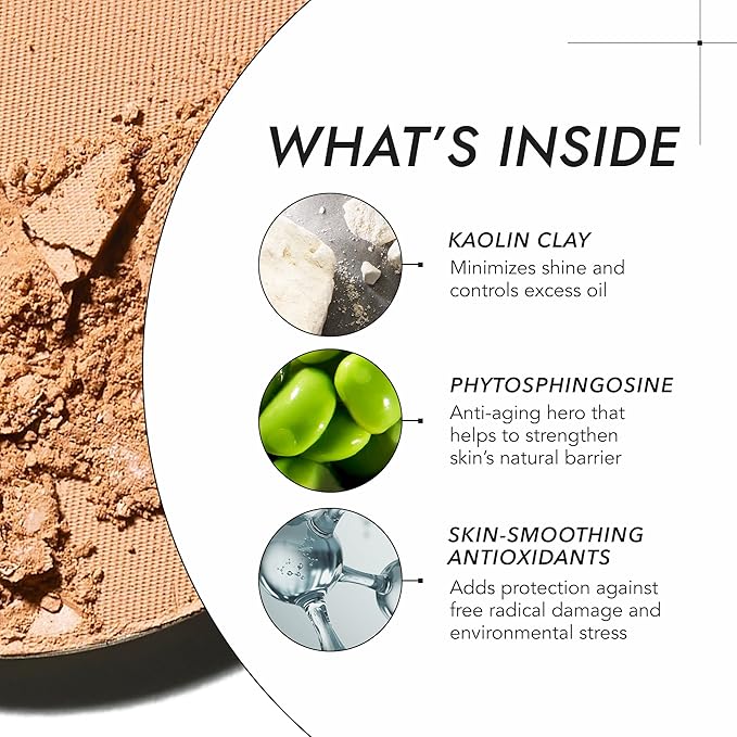 COVER FX Pressed Mineral Foundation - Shade T3 Skin Types