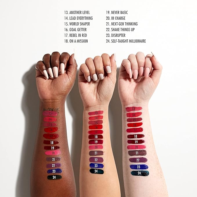 NYX PROFESSIONAL MAKEUP Shine Loud, Long-Lasting Liquid Lipstick with Clear Lip Gloss - Never Basic (Warm Burgundy)