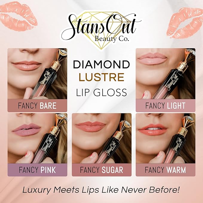 StansOut Beauty Diamond Lustre Fancy Bare Hydrating Lip Hydrating