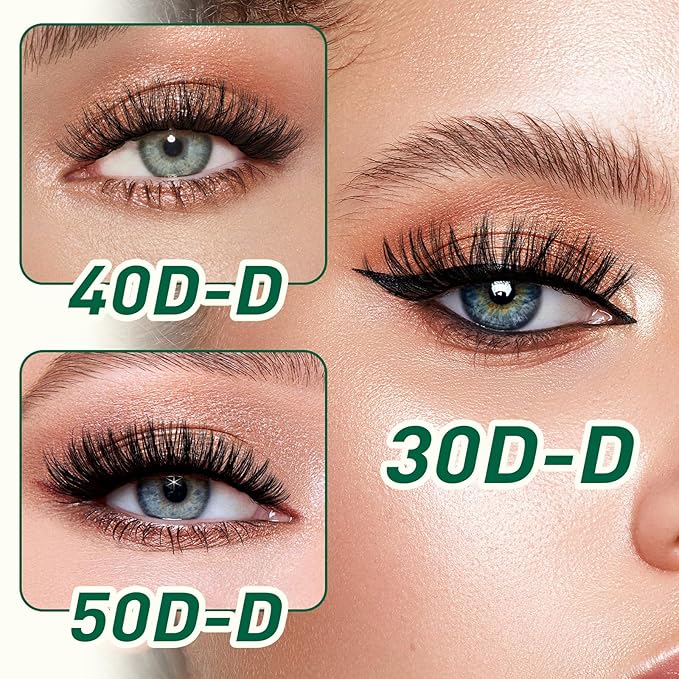 KEYYOU Lash Extension Kit DIY 300Pcs Lash Clusters Eyelash Extension Kit 30D D Curl 9-18MIX Lash Clusters Kit with Lash Glue Remover Applicator Easy to Use for Beginners(Kit,30D-D,9-18MIX)