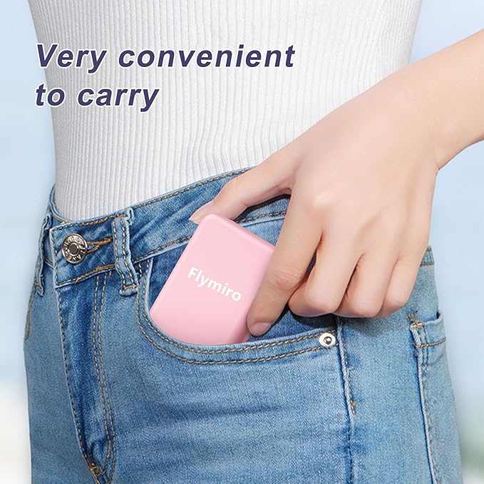 Flymiro Compact Mirror, 1x/3x Magnification Mini Mirror for Purse, Pocket, Handheld, Stocking Stuffers, Travel Makeup, 2-Sided Foldable, Small Mirror with Led Lights
