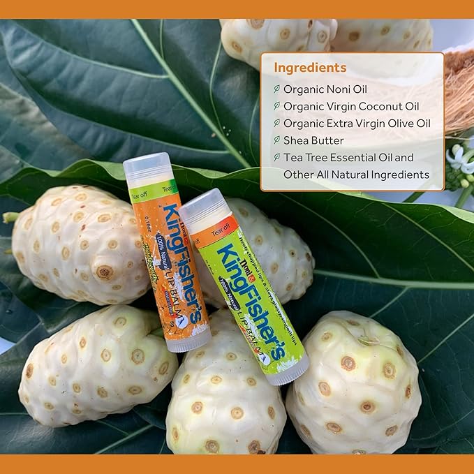 Lip Balm, 100% Natural Moisturizing Lip Orange