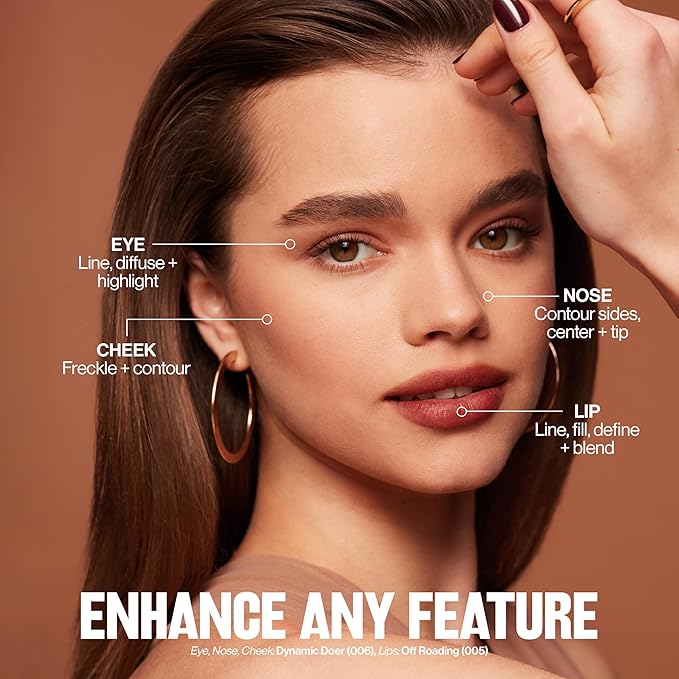 Revlon ColorStay Multi-Liner, Creamy Formula, Multiuse For Lips, Eyes & Face, Precision Brush for Easy Blending, 005 Off Roading