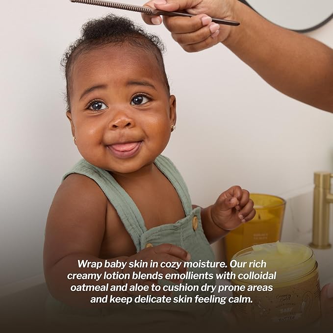 Cristina's Curls Nourishing Baby Hair And Body Butter – Rich Whipped Moisture To Seal Soft Skin And Strands