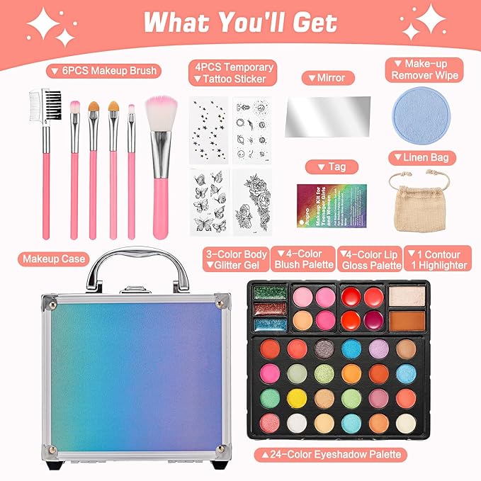 Anpro All-In-One Makeup Carry Case