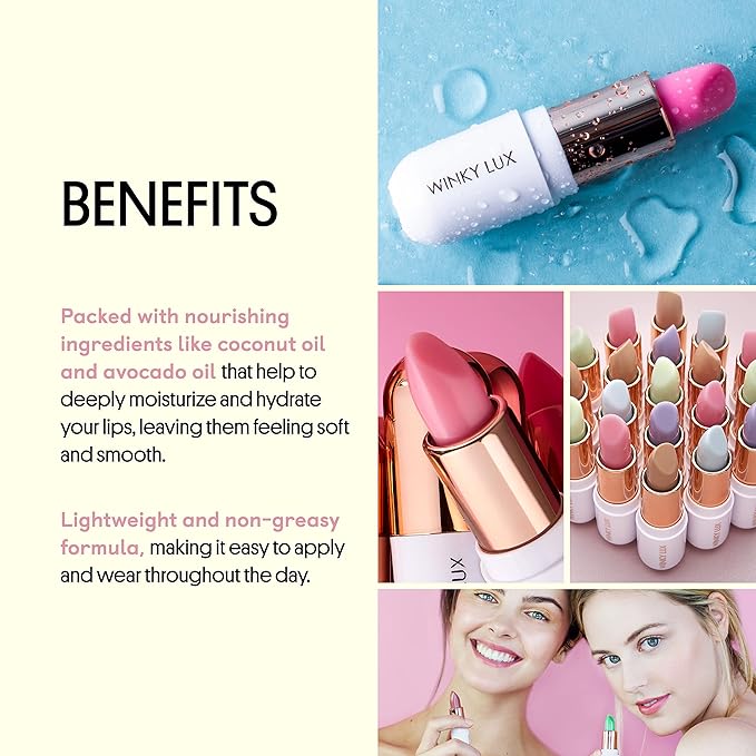 Winky Lux Matcha Lip Balm Clear,