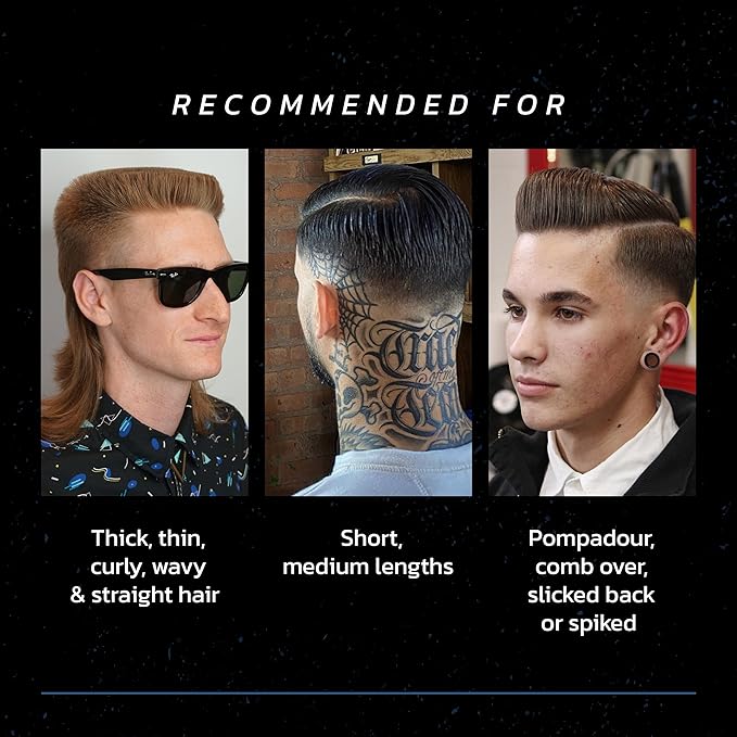 Victory Crown Slick Pomade High Hold & High Shine Natural Hair Styling Grease for Sleek Polished Looks, 3.4 Oz