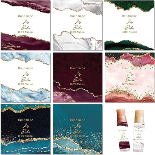 CRASPIRE 80Pcs 8 Styles Lip Balm Lipsticks