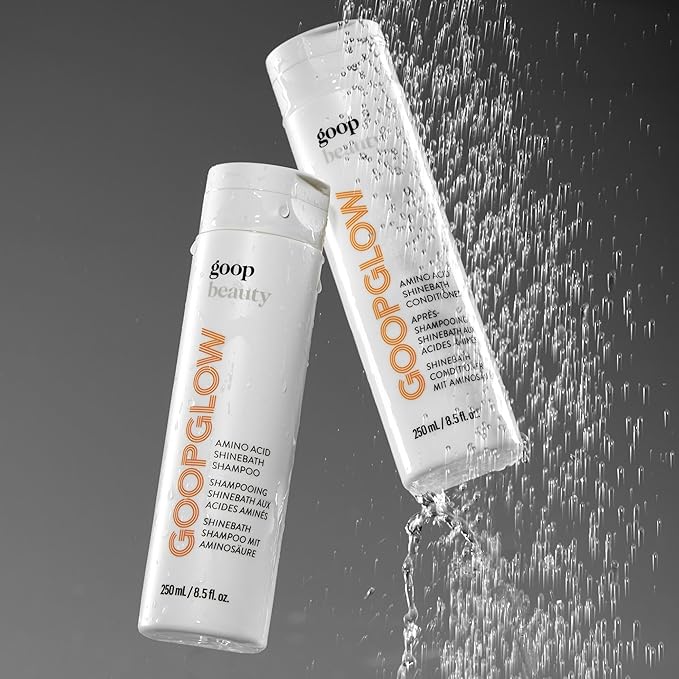 goop Beauty Amino Acid Shampoo and Conditioner Set | 8.5 fl oz Hydrating Shampoo to Boost Shine | 8.5 fl oz Conditioner for Hydration & Volume | Sulfate Free