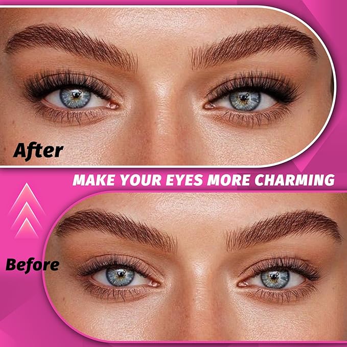 Veleasha Lashes 5D Faux Mink Lashes Crisscross False Eyelashes Handmade Cat Eye Lashes Wispy Fluffy Fake Lashes Luxurious Eyelashes Natural Look Volume Fake Eyelashes 7 Pairs Pack (614)