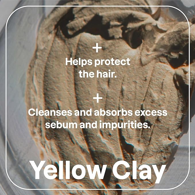 ATTITUDE Detox Shampoo Bar, Natural Origin, Ideal for Oily Hair, Jojoba Oil & Yellow Clay, EWG Verified & Clean ingredients, Vegan, Sea Salt, 4 Oz