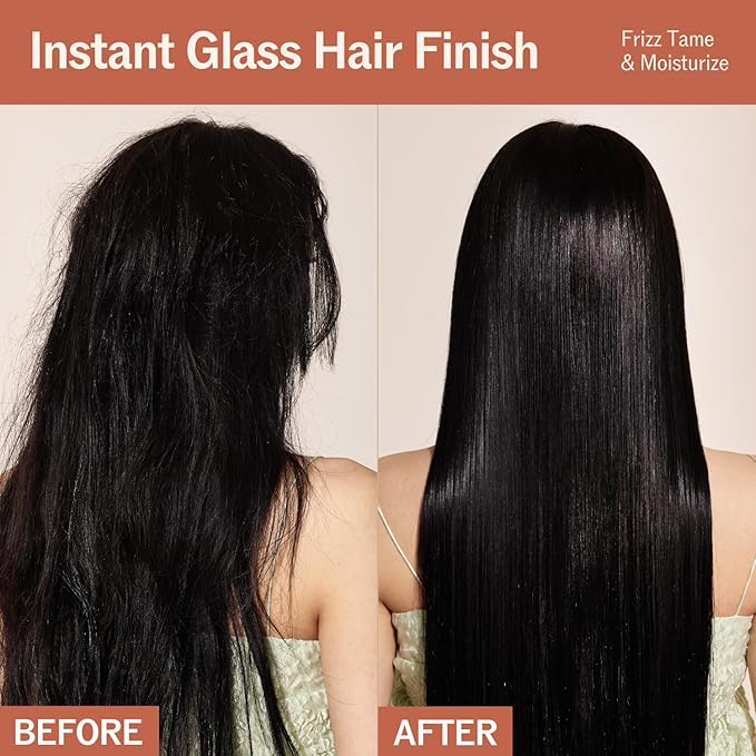 NARKA Leave-In Conditioner Hair Milk – Heat Protectant 392°F (200°C), Anti-Frizz Smoothing Cream, Split End Repair, Lightweight Non-Greasy Hydrating Hair Serum (150ml / 5.07 fl oz.)
