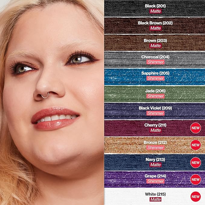 REVLON ColorStay Pencil Waterproof Eyeliner, Smudge-Proof, Eye Makeup with Built-In Sharpener, 212 Bronze, 0.01 oz