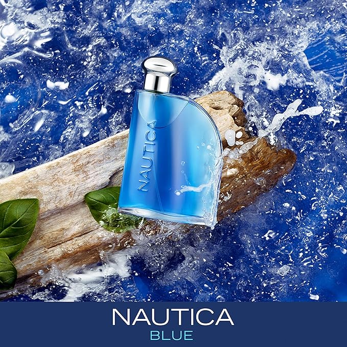 Nautica Blue For Men Edt Spray 3.4 Oz (Pack of 2)