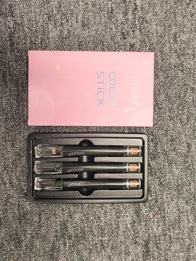 3PCS Cream Eyeshadow Sticks, Neutral Metallic Makeup Pencil For Eyes, Eye Brightener Highlighter, Waterproof & Long Lasting Eye Shadow Stick And Eyeliner Set