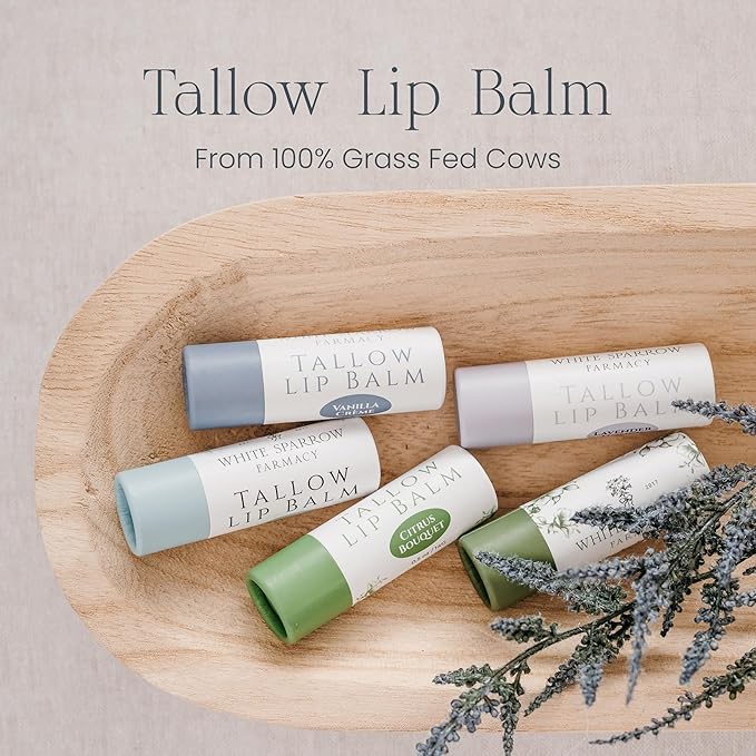 Organic Tallow Lip Balm (Citrus Bouquet)