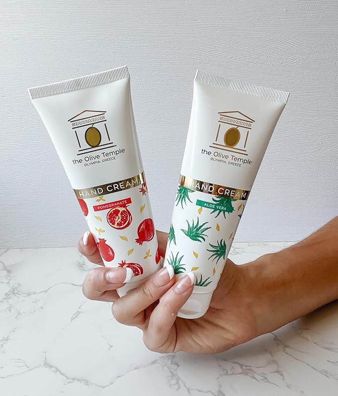 Hand Cream with Olive Oil - Deep Moisturizing and Nourishing Formula for Soft, Supple Hands (Aloe), 3.38 fl. oz