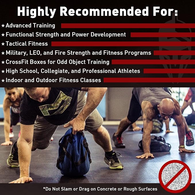 Brute Force Athlete Sandbag Training Kit - Green 25-75 pounds