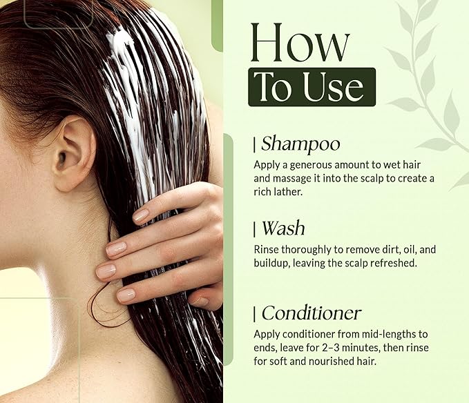 SOULSPA PURE Biotin Shampoo and Conditioner Set for Men & Women | 16 fl oz Each | with Rosemary & Mint | Sulfate Free Hydrating & Strengthening Hair Care for Thinning, Color-Treated & Dry Hair