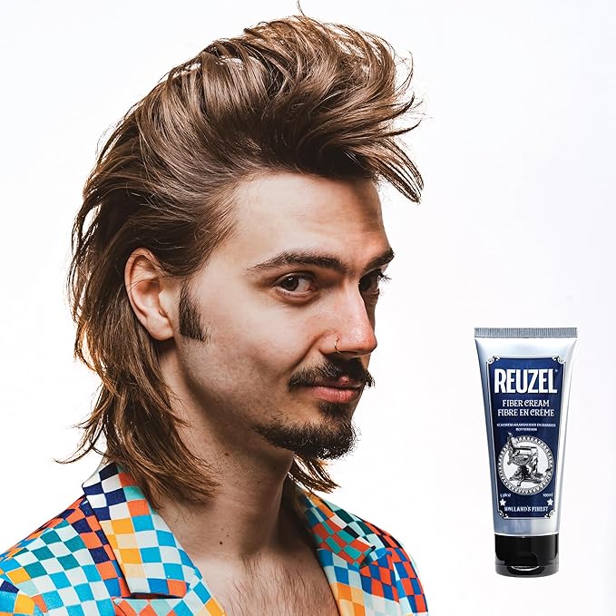 Reuzel Fiber Cream, Provides a Low Shine Finish, 3.38 oz