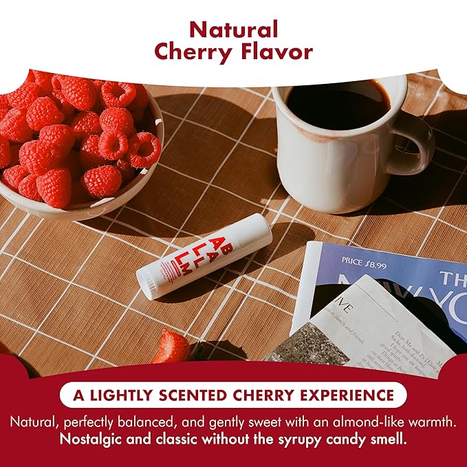 Zizia Cherry Multi All Balm Stick – Moisturizing and Hydrating Stick for Lips, Hands & Body – with Shea Butter, Jojoba Oil, Aloe Vera, Calendula – Beauty Moisturizer - Travel Essentials - 0.5 oz