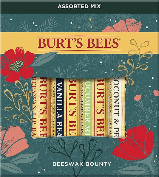 Burt’s Bees Holiday Gift, 4 Lip Stocking