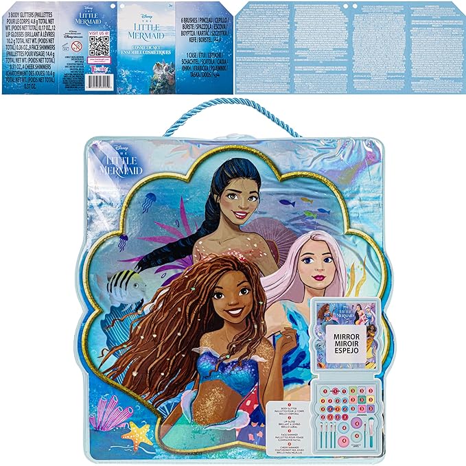 Disney’s The Little Mermaid Eye Lip and Face