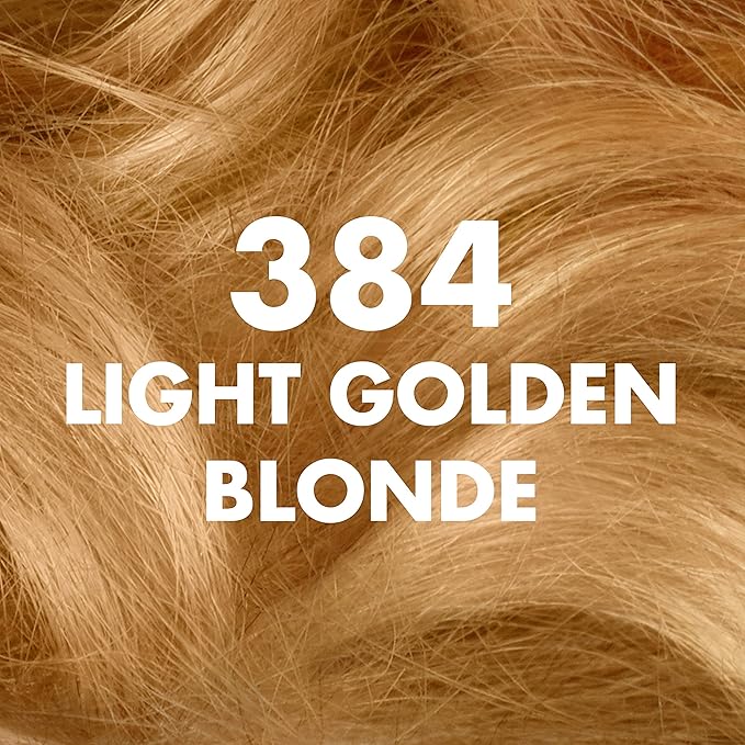 SoftSheen-Carson Dark and Lovely Fade Resist Rich Conditioning Hair Color, Permanent Hair Color, Up To 100 percent Gray Coverage, Brilliant Shine with Argan Oil and Vitamin E, Light Golden Blonde