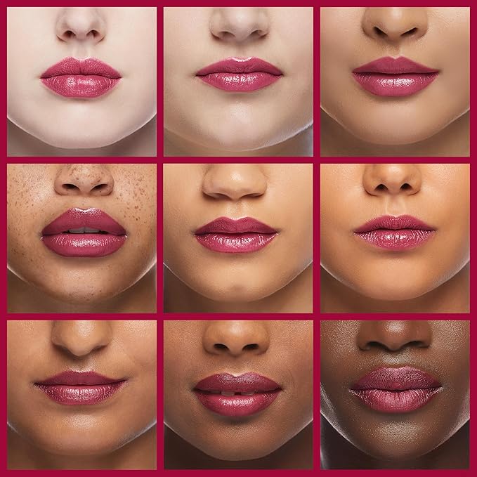 Revlon Super Lustrous Lipstick, Creamy Formula For Soft, Fuller-Looking Lips, Moisturized Feel, 657 Fuchsia Fusion, 0.15 oz