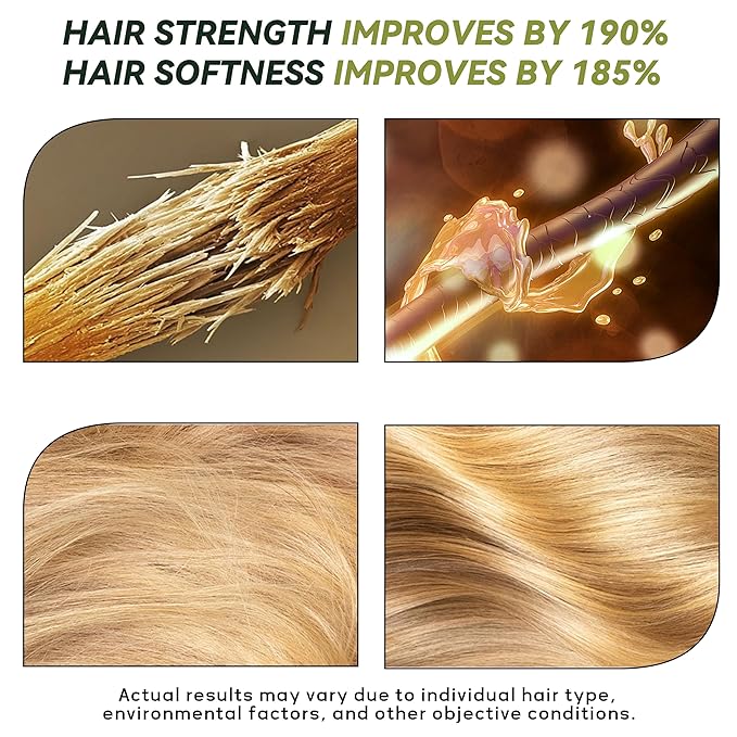 Bonding Repair Intensive Treatment Conditioner, Professional Hair Mask Strengthening & Repair for Damaged Hair, Deeply Nourishing, Smooths & Boosts Shine, Vegan & Cruelty-Free, 8.8 Fl Oz