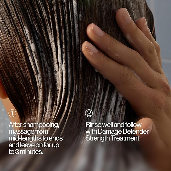 Eva NYC Ritual Repair Shampoo - Protect and Strengthen Dry, Damaged Hair with Bond Technology - Reduce Breakage - Color-Safe Formula with Red Algae - Orange Zest + Sage Scent - 10 fl oz